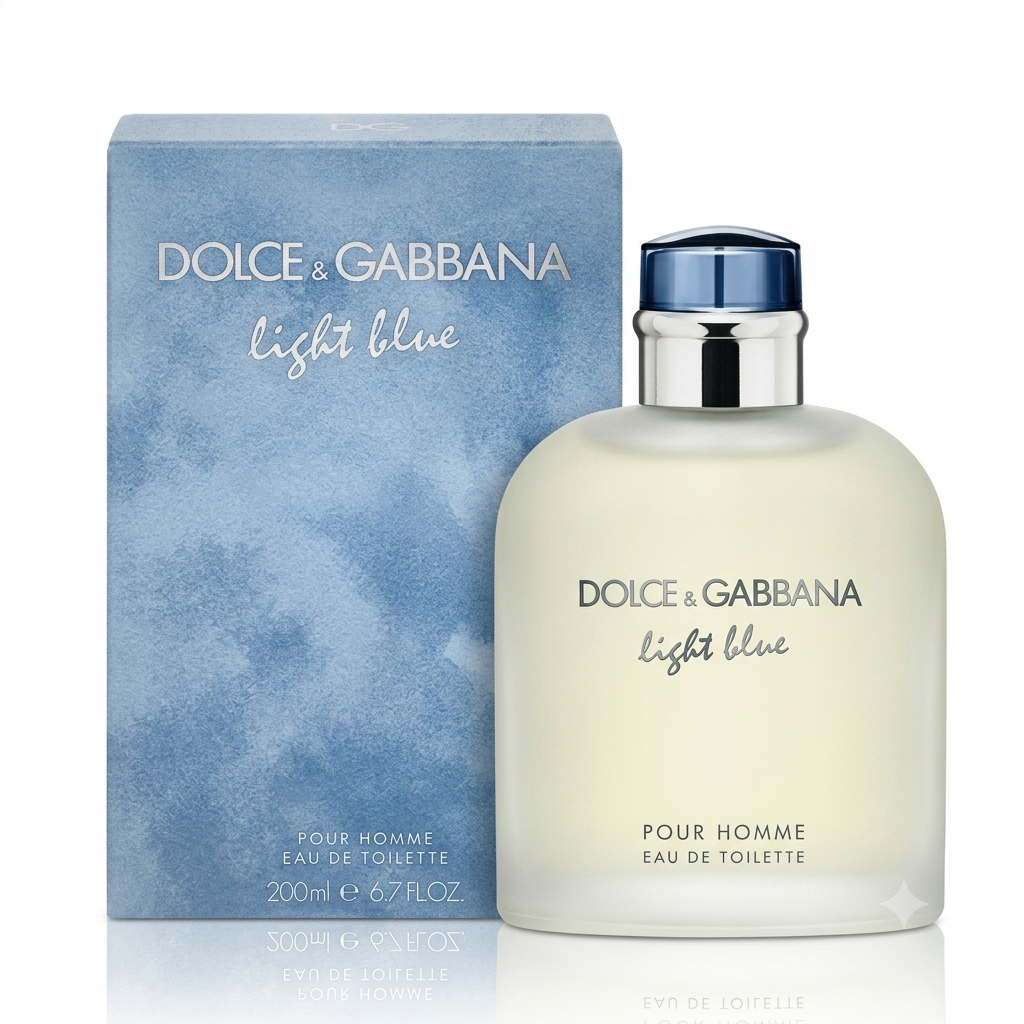 Light Blue Pour Homme By Dolce Gabanna EDT 200ml (Nueva Presentación)