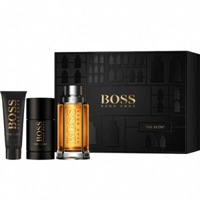 Estuche Hugo Boss The Scent For Him 3pzs 100ml EDT + Gel de Baño y Desodorante
