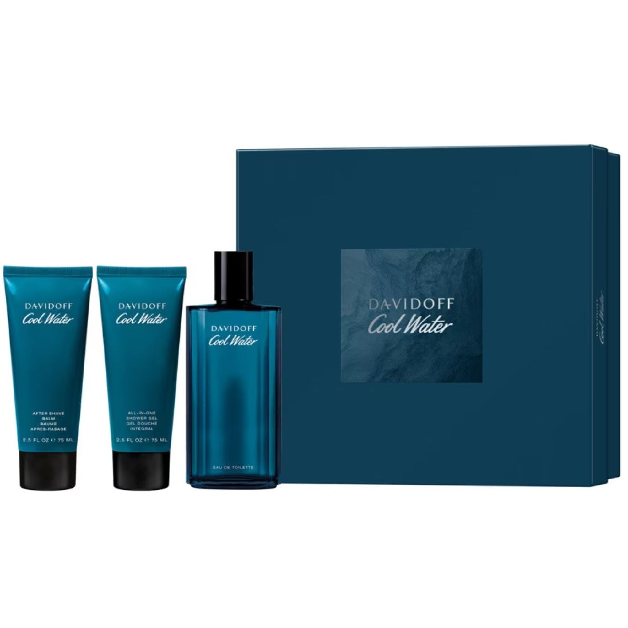 Estuche Cool Water Hombre 3pzs - 125ml EDT