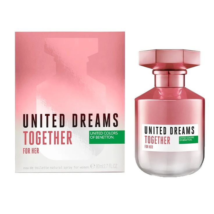 United Dreams Together Mujer 80ml EDT Benetton