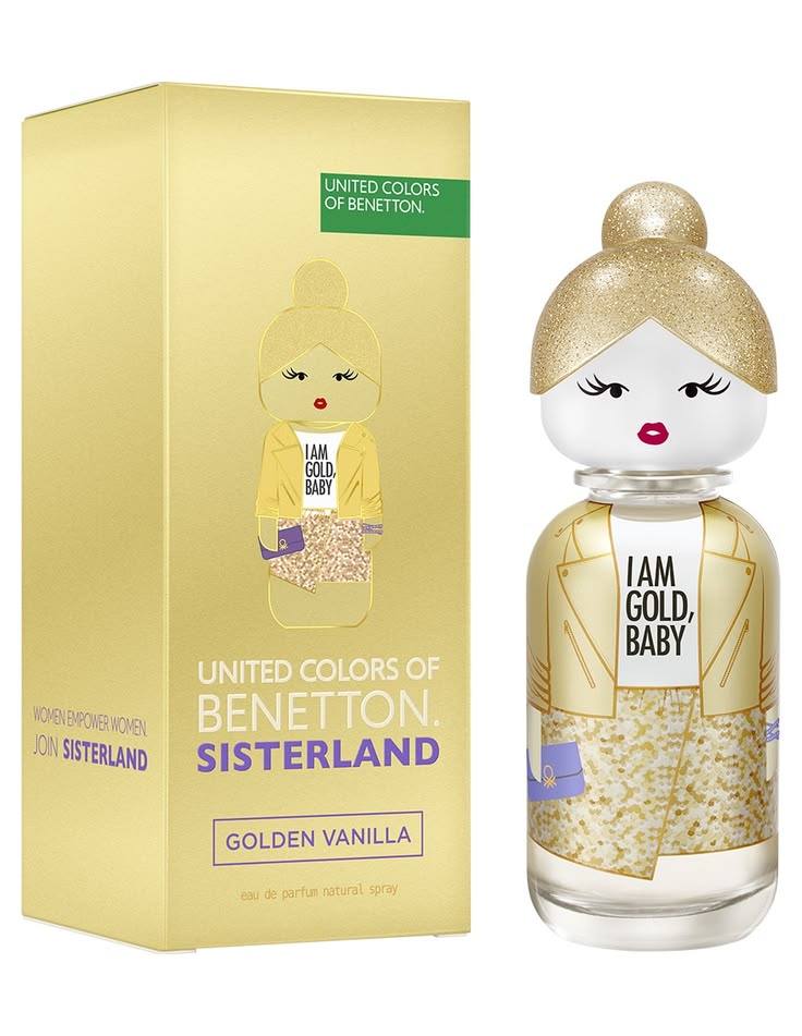 Sisterland Golden Vanilla Mujer 100ml EDT Benetton