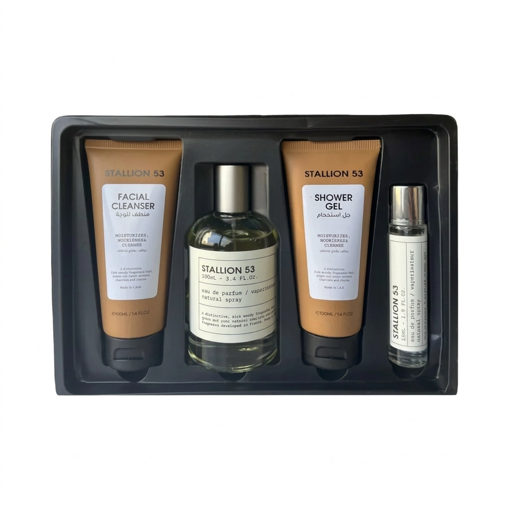 Estuche 4 piezas Stallion 53 100ml EDP de Emper Le Chameu