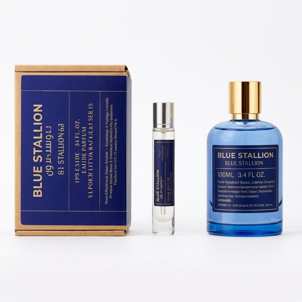 Blue Stallion by Stallion 53 100ml EDP + 20ml EDP