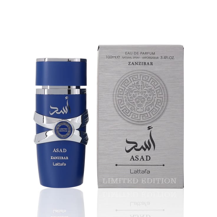 Asad Zanzibar Concentre Edición Limitada Hombre 100ml EDP de Lattafa