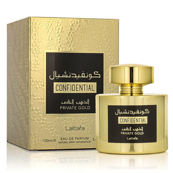 Confidential Private Gold 100ml EDP Lattafa