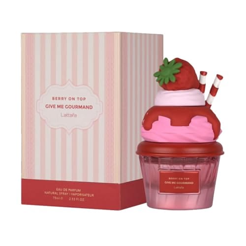 Lattafa Unisex Give Me Gourmand Berry On Top EDP 75ml
