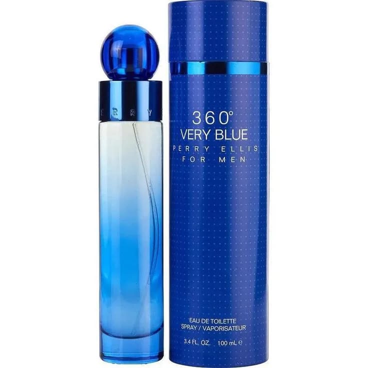 360 Very Blue Hombre 100ml EDT Perry Ellis