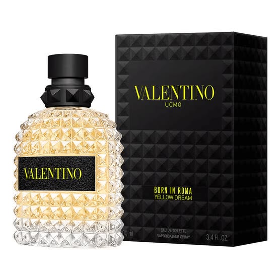Valentino Uomo Born in Roma Yellow Dream Hombre 100ml EDT Valentino