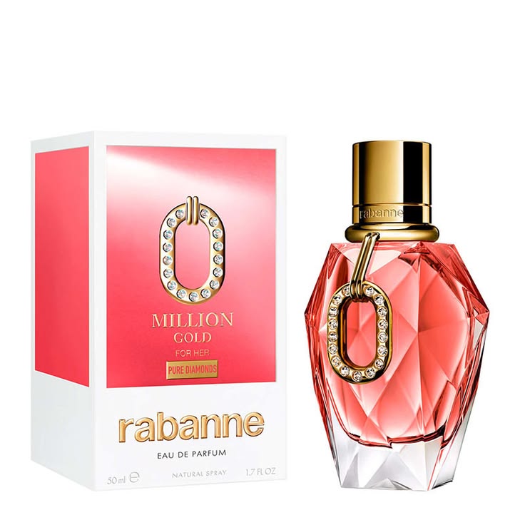 Million Gold for Her Pure Diamonds 90ml EDP Paco Rabanne