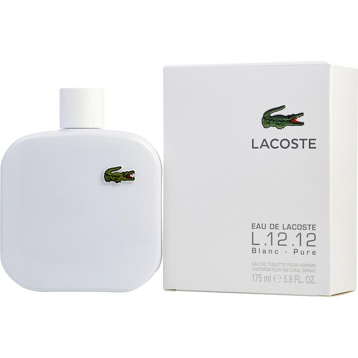 Lacoste L.12.12 Blanco 100ml EDT de Lacoste
