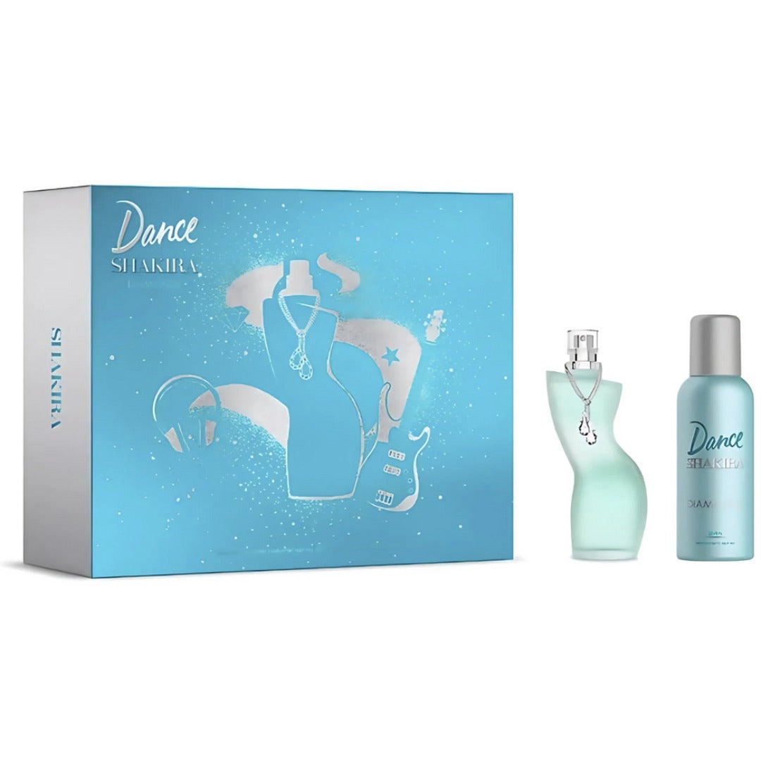 Estuche Shakira Dance Diamonds EDT 80ml + Desodorante 150ml