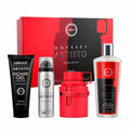 Estuche Armaf Odyssey Artisto 4pzs Unisex 100ml EDP + Splash + Gel de Baño + Shampoo