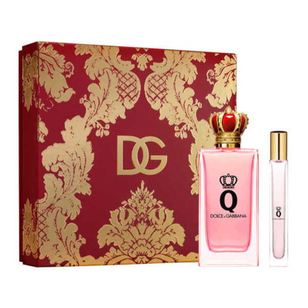 Estuche Dolce & Gabbana Dolce Q Mujer 2pzs 100ml EDP Intense + 10ml EDP