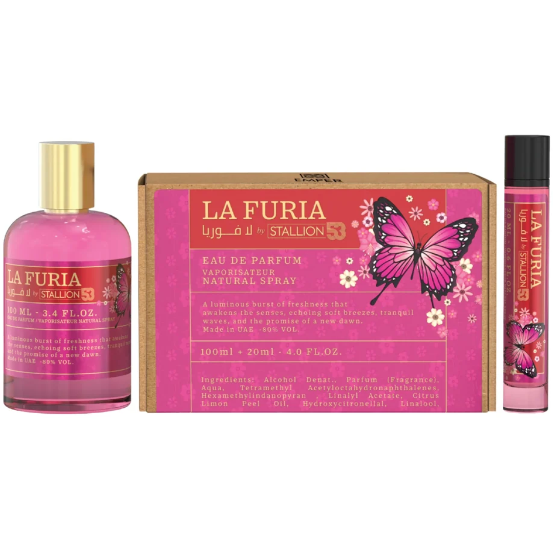 La Furia by Stallion 53 Unisex 100ml + 20ml EDP Emper