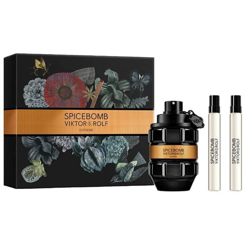 Estuche Viktor & Rolf Spicebomb Extreme 3pzs 90ml EDP + 2x 10ml EDT